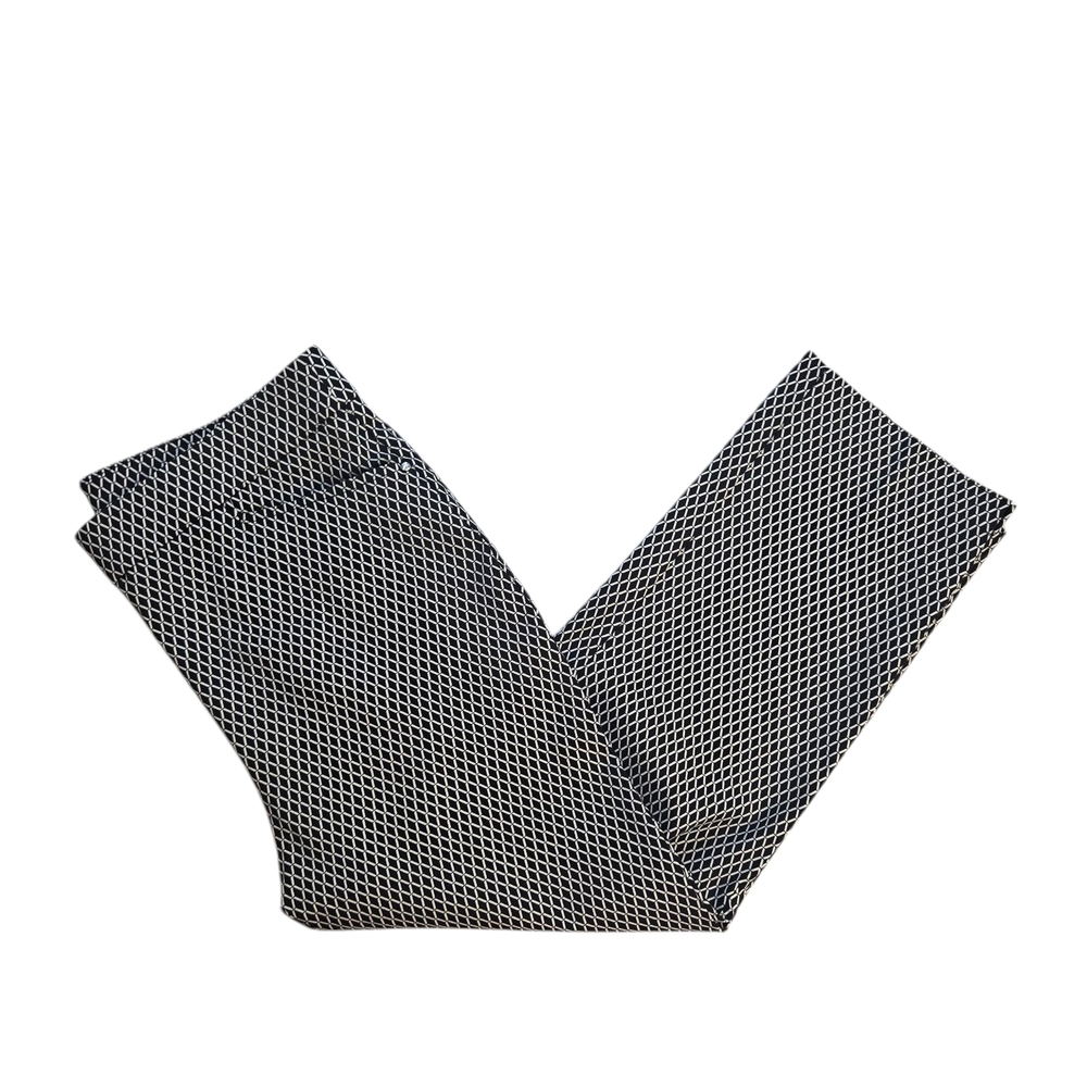 Rafaella Womens Black and White Patterned Accessory Sz 10